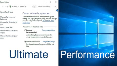 Activate ultimate performance mode windows 10